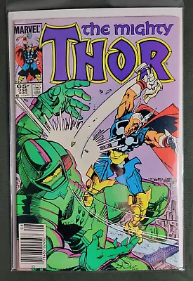 Buy The Mighty Thor #358 Newsstand Copy Vintage Marvel Comic Aug 1985 (Bag&Board) • 6.33£