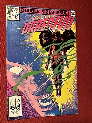 Buy Daredevil #190 VFN/VFN+ 1983 ELEKTRA RESURRECTION • 7.99£