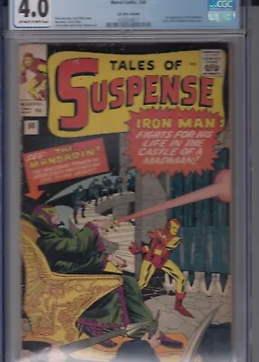 Buy Tales Of Suspense 50 - 1964 - 1st Mandarin - CGC 4.5 Very Good + • 274.99£