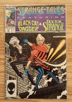 Buy Strange Tales Featuring Cloak And Dagger & Doctor Strange #10 1987 • 3.55£