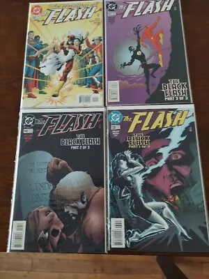 Buy The Flash Comic Book Lot 139-142 The Black Flash Series 1st Mark Miller Vf/nm • 18.18£