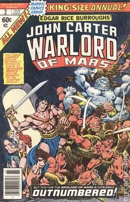Buy John Carter Warlord Of Mars Annual #2 VG+ 4.5 1978 Stock Image Low Grade • 3.12£