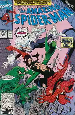 Buy Amazing Spider-Man, The #342 VF; Marvel | Erik Larsen Black Cat - We Combine Shi • 6.75£