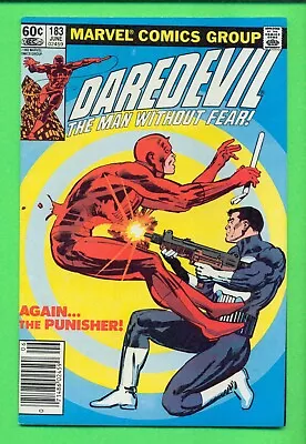 Buy Daredevil 183 June 1982 Again..the Punisher! Mid-high Grade Item: 24-535 • 31.97£