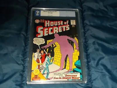Buy House Of Secrets #57 PGX 8.0 VF (DC - 011/62) Mark Merlin! (Like CGC) • 56.22£