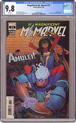 Buy Magnificent Ms. Marvel #13A Petrovich CGC 9.8 2020 3817601024 • 30.83£