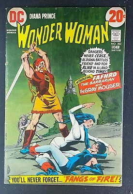 Buy Wonder Woman (1942) #202 FN- (5.5) Dick Giordano Cover And Art • 16£