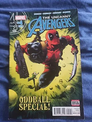 Buy The Uncanny Avengers 4 Deadpool Cover. 2016 Marvel Comics.  • 1£