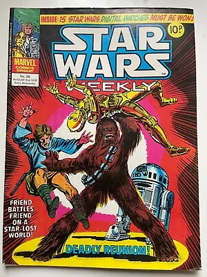Buy Star Wars Weekly, No.26 Vintage Marvel Comics UK • 2.95£
