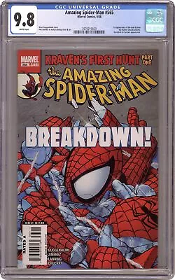 Buy Amazing Spider-Man #565 CGC 9.8 2008 3970219020 • 115.88£
