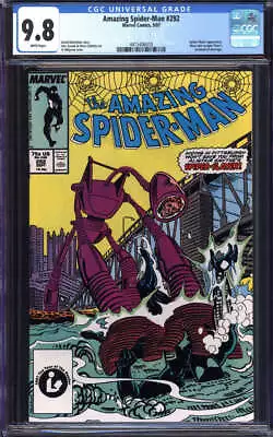 Buy Amazing Spider-man #292 Cgc 9.8 White Pages // Marvel Comics 1987 • 95.94£