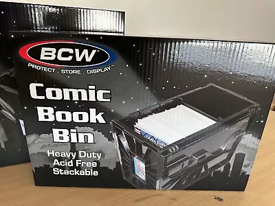 Buy BCW SHORT Comic Book Bin (holds 150 Comics) • 35£
