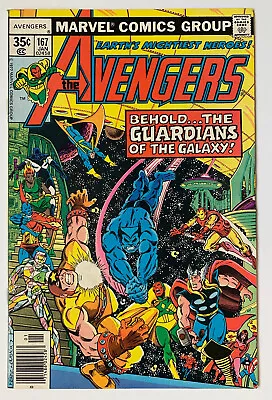 Buy AVENGERS #167, Marvel Comics, Our Grade 8.5, Guardians Of Galaxy Appearance • 33.46£