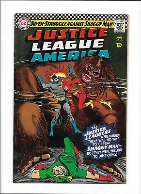 Buy Justice League Of America #45 [1966 Vg-fn]  Super-struggle Against Shaggy Man!  • 15.77£