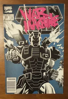 Buy Iron Man #282 (1992) 1st Full Appearance Of War Machine Newsstand • 30.51£