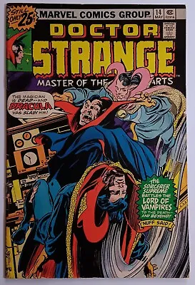 Buy Doctor Strange, Vol. 1 No. 14 (1976), Vs. Dracula, Key Issue | Z 2+ FN • 17.20£