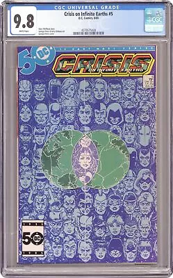 Buy Crisis On Infinite Earths #5 CGC 9.8 1985 4379575008 • 84.33£