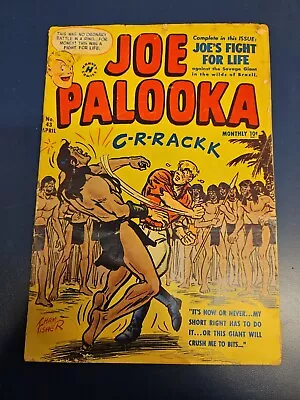 Buy Joe Palooka; Vol 1 #43. April 1950. Harvey Comics.  Ham Fisher & Bob Powell! • 7.09£