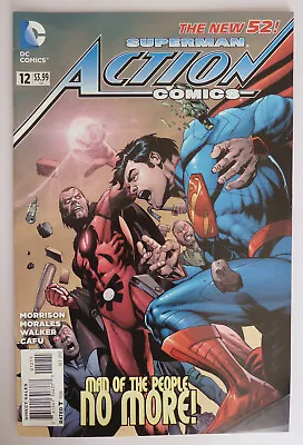 Buy Action Comics #12 - New 52 Superman 1st Printing - DC Comics Oct 2012 VF- 7.5 • 4.45£