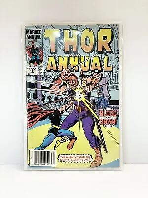 Buy Thor Annual  #12 (1st Series) Marvel  Comics 1984  Newsstand • 8.07£