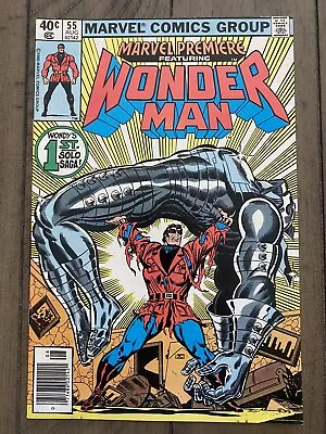 Buy Marvel Premiere #55_august 1980_near Mint Minus_wonder Man_bronze Age Marvel! • 12.64£