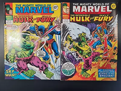 Buy The Mighty World Of Marvel Starring Hulk #279 & #280 Marvel Uk 1977 • 0.99£