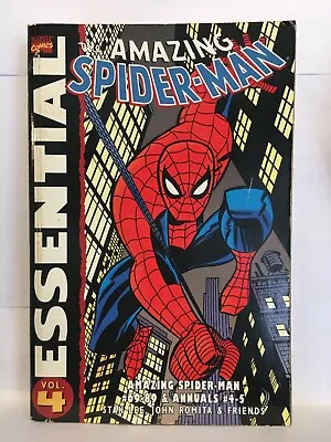 Buy Amazing Spider-Man Essential Volume 4 Graphic Novel 9781904159599 • 19.99£