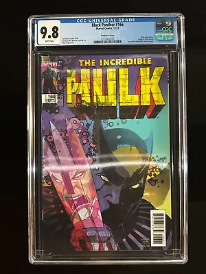 Buy Black Panther #166 CGC 9.8 (1991) - Lenticular - Wolverine, Hulk • 47.43£