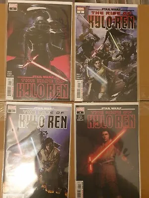 Buy Marvel Star Wars The Rise Of Kylo Ren Issues 1-4 1st Prints X4 Comic Lot • 25£