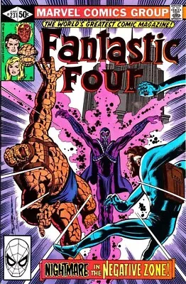 Buy FANTASTIC FOUR #231 VG/F, Direct Marvel Comics 1981 Stock Image • 2.37£