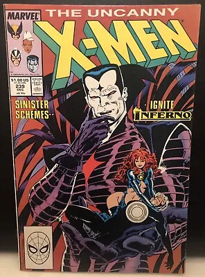Buy UNCANNY X-MEN #239 Comic Marvel Comics 1st Mr Sinister Cover • 13.05£