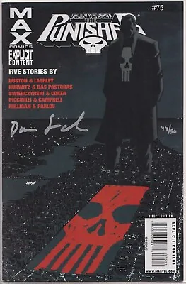 Buy Punisher #75 Dynamic Forces Signed Duane Swierczynski Df Coa Marvel Max Comics • 29.95£