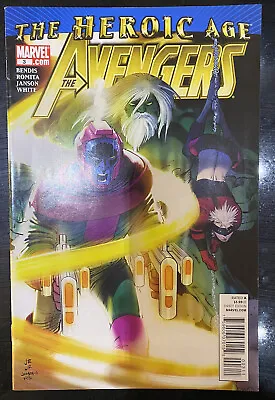 Buy Marvel Comics Avengers #3 2010 Bendis/Romita Jr 1st Print Kang Heroic Age NM • 5.99£
