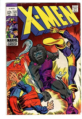 Buy Uncanny X-men #53 (1969) - Grade 4.0 - Origins Of The Uncanny X-men! • 47.32£