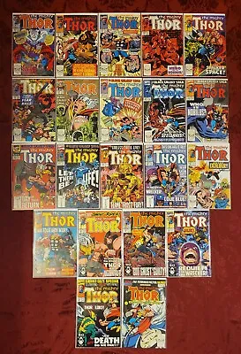 Buy The Mighty Thor 413-432 + Annual 15 Lot Of 21 Marvel 1990 1991 • 39.42£