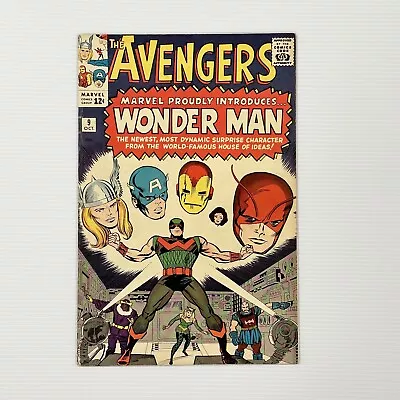 Buy Avengers #9 1964 VG/FN 1st Appearance And Origin Of Wonder Man Cent Copy • 276£