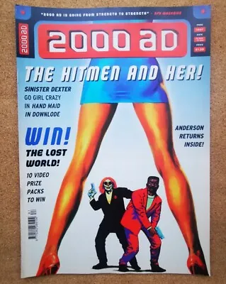 Buy 2000AD Judge Dredd Comic #1098 03/98 - The Hitmen And Her / Durham Red • 3£