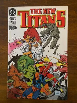 Buy NEW TEEN TITANS #64 (DC,1984, 2nd Series)VF/+ Wolfman • 2.41£