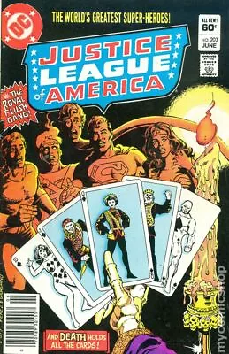 Buy Justice League Of America Mark Jewelers #203MJ GD/VG 3.0 1982 Stock Image • 5.62£
