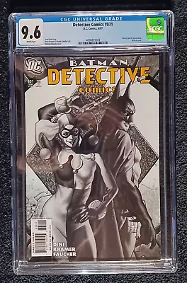 Buy Detective Comics #831 CGC 9.6 Batman & Harley Cover • 74.72£