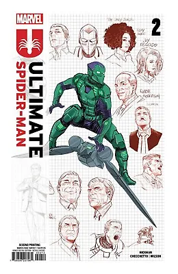 Buy Ultimate Spider-man #2 2nd Print Checchetto Design Variant (20/03/2024-wk4) • 3.95£