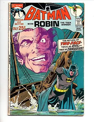 Buy Batman #234  Vg- 3.5   Two-face App.  Neal Adams • 159.10£