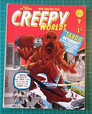 Buy CREEPY WORLDS #17 (Alan Class 1963) - Strange Tales #77  - 7.0 OW Pages • 35£
