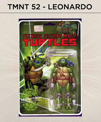 Buy Teenage Mutant Ninja Turtles - Team Set Of 4 Turtles TMNT Action Figure Covers • 39.41£