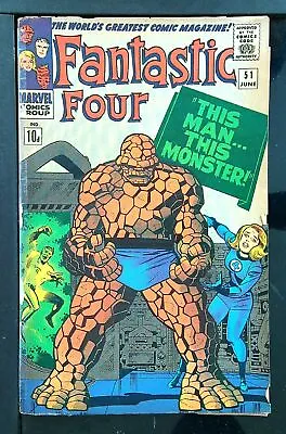 Buy Fantastic Four (Vol 1) #  51 (Gd Plus+) (G+) Price VARIANT RS003 ORIG US • 87.49£