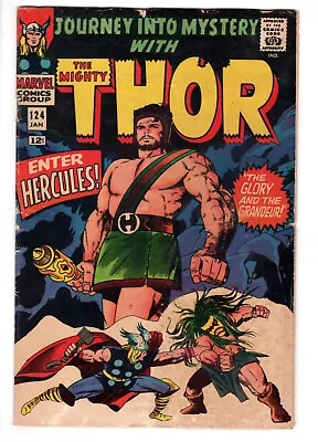 Buy Journey Into Mystery #124 (1966) - Grade 4.0 - 1st Appearance Of Atlas - Thor! • 47.49£
