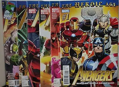 Buy Avengers Vol 4 2010 1-6 Kang Next Avengers Bendis Romita Complete Set • 32.09£