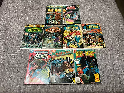 Buy BATMANS DETECTIVE COMICS #461-468 Run March 1977) DC Plus 5 Other Batman • 43.97£