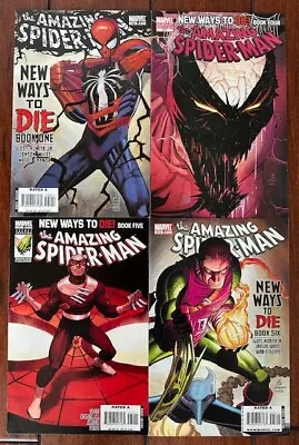 Buy Amazing Spider-Man LOT 568, 571, 572, 573 New Ways To Die. Anti Venom Variant • 19.71£