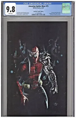 Buy Amazing Spider-Man #75 CGC 9.8 Gabriele Dell'Otto Virgin Variant Cover LGY 876  • 71.87£